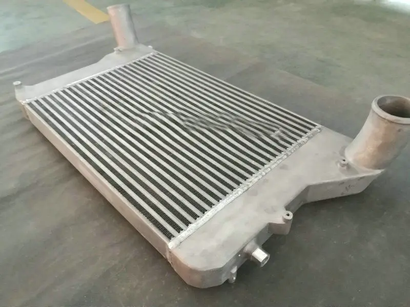 Переднее Крепление интеркулера версия 2 для Volkswagen Golf MK5 MK6 Passat B6 B7 Audi A3 S3 TT FSI TSI 0 T Turbo
