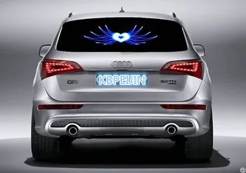 

Music Car Sticker Sound Activated Equalizer Neon Light Car Styling for Renault clio megane 2 3 captur logan kadjar 90x25cm