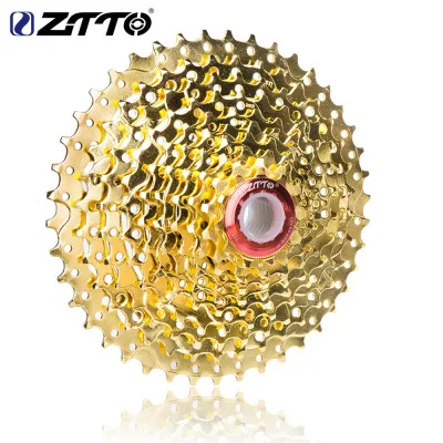 ZTTO 11-42T 10 скоростей широкого соотношения MTB горный велосипед золотые кассетные звездочки для частей m6000 m610 m675 m780 K7