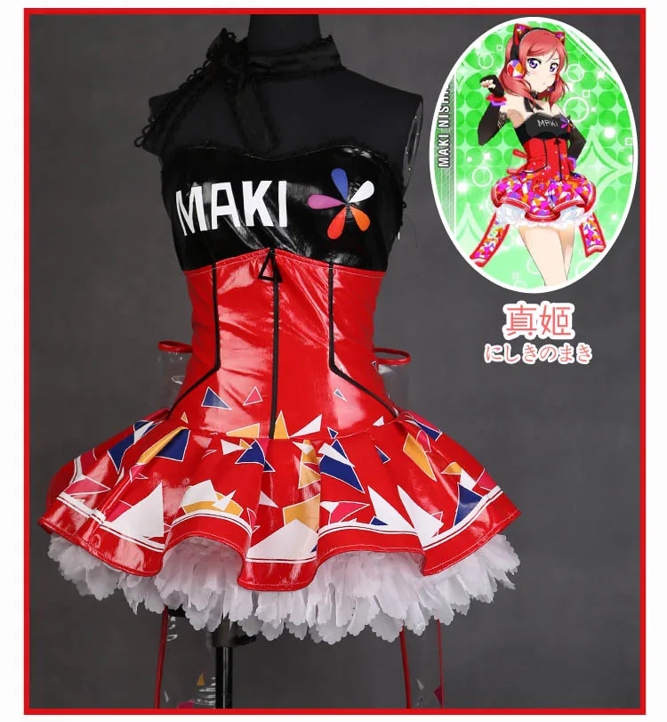 Обувь в стиле аниме «Живая любовь! Cyber боготворили светодиодный игровой пробудить все члены Minami Kotori; униформы Косплэй костюм - Цвет: Nishikino Maki