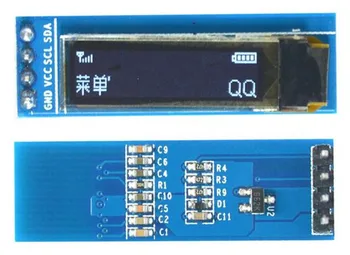 

0.87 inch 4P IIC White OLED Screen Module SSD1316 Drive IC 128*32