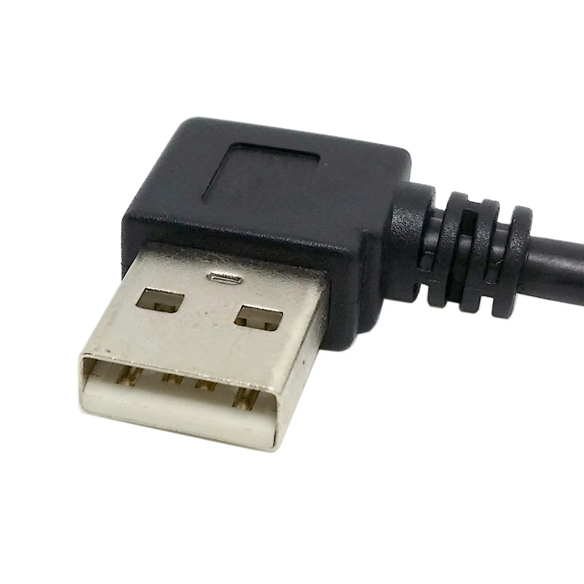 Zihan 480 Мбит/с USB 2,0 Левый Угловой 90 градусов Тип мужчин и женщин Удлинительный кабель 10 см/20 см/40 см