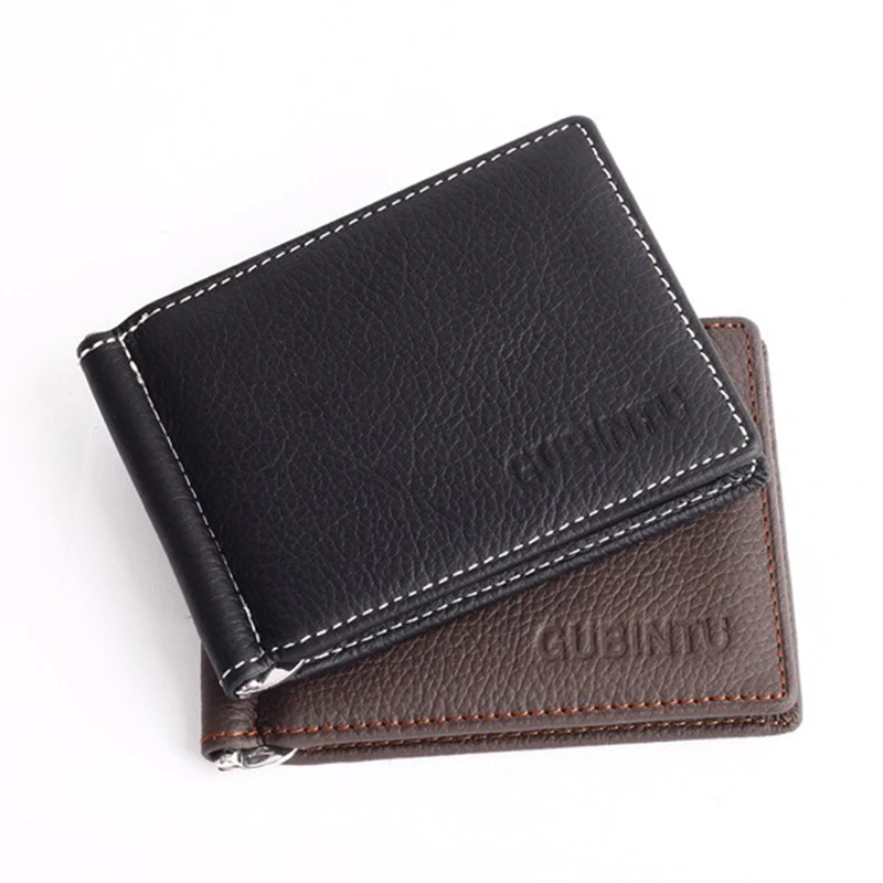 

BISI GORO high quality cow leather anti rfid credit card holder porta tarjetas slim coin waller protection driver license purse