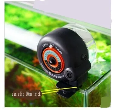 

Dazs D-630/800A aquarium automatic feeder Automatic timing feeding device for fish tank Large capacity feeder