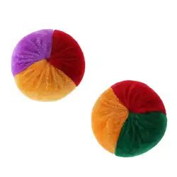1 шт. новый мягкий красочный мячик для жонглирования ручной работы Детская сумка для ног детский сад горячая распродажа