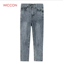 High Waist Jeans Mom Womens Clothing Streetwear Boyfriend Jeans Women Vintage Denim Harem Pants Hot Sale Fashion