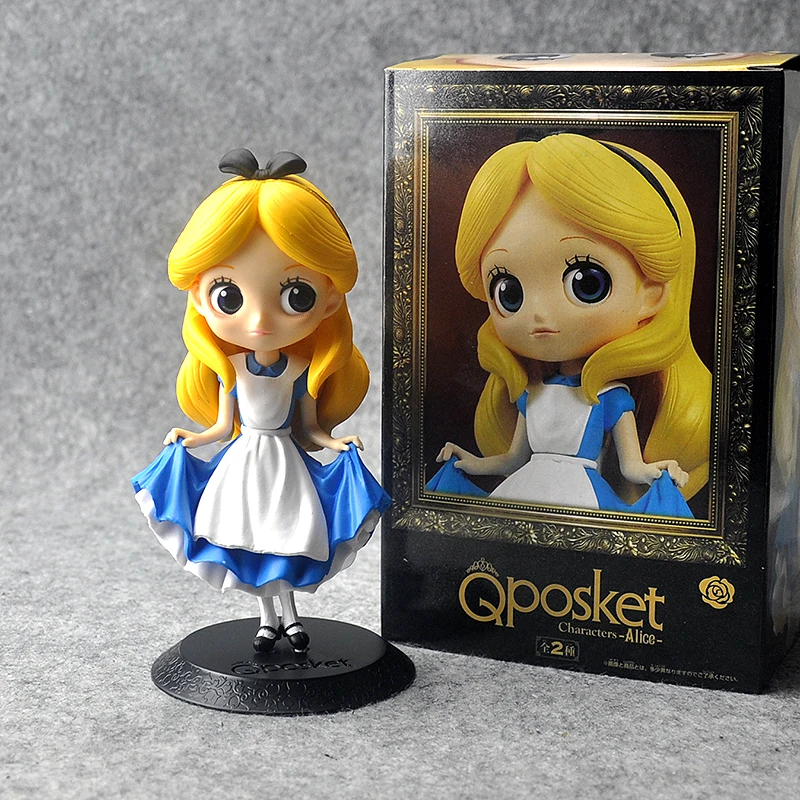 Disney Princess Figures Frozen Elsa Anna Rapunzel Belle Cinderella Alice Snow White Ariel Action Figures PVC Model Collection