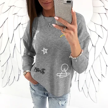 

New Women EmbroideryHarajuku Sweatshirts Female Hoodies Plus Size Autumn Winter Hoodie Tracksuit Pullover Hoody Outerwear