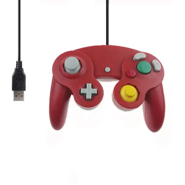 For Gamecube PC USB Wired Controller Joypad Joystick for Nintend Gamepads For NGC GC MAC Computer Gamepad r30 