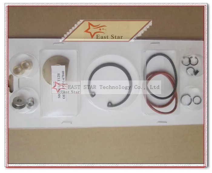

Turbo Repair Kit rebuild CT12B 17201-67010 17201-67040 Turbocharger For TOYOTA Landcruiser HI-LUX Prado 1KZ-TE 1KZTE KZN130 3.0L