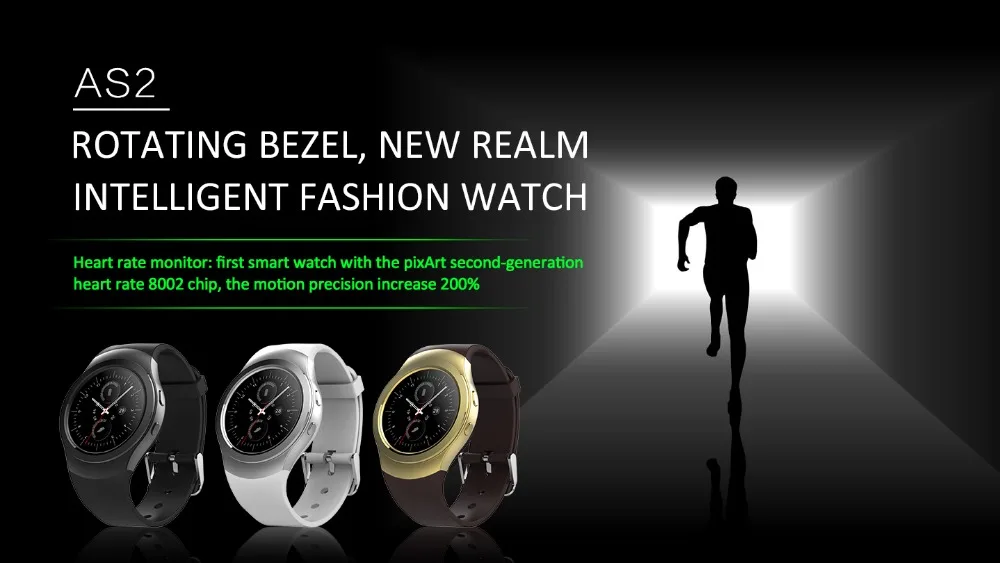 Смарт-часы с Bluetooth, умные AS2 S2 Smartwatch вращая часы с рамкой для Apple IOS iPhone samsung для huawei xiaomi samsung чехол для телефона