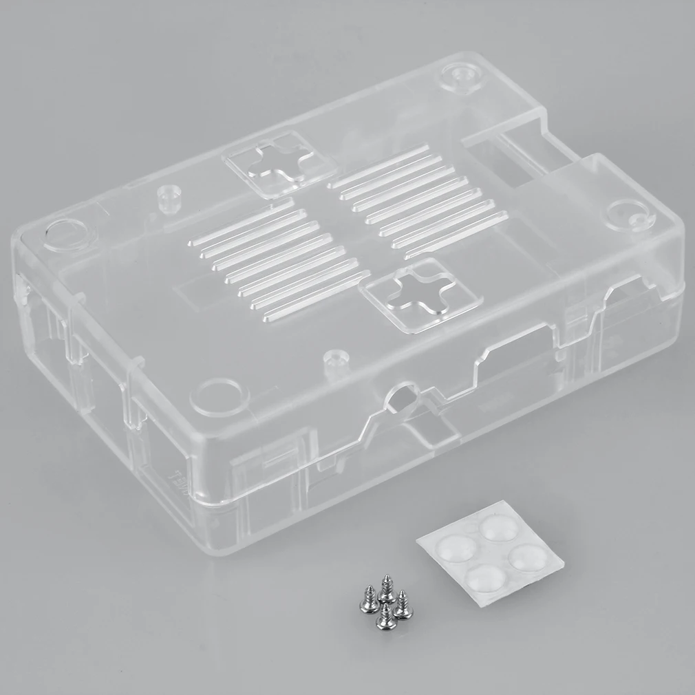 Прозрачный Премиум чехол для Raspberry Pi 2 Модель B 4 ядра Raspberry Pi Модель B чехол Корпус ABS