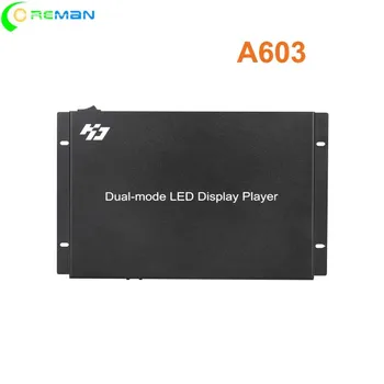 

led pixel controller HD A603 high resolution led controller for full color led screen remote 3G steet pole led screen