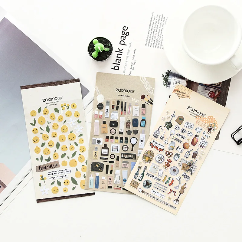 

Korean Creative Sticker Stationery Cute Soldier Diary Decorative Sticker Set Simple Modern Lifelog Sticker