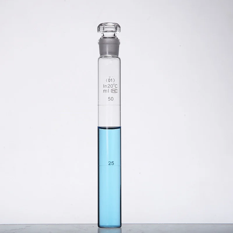 Nessler tube with stopper 100ml colorimetric tube lot12