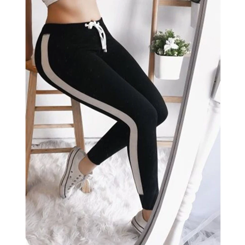 

Pencil Black Solid Skinny Elastic Waist Summer Women Pants Female Fashion Female Sexy Casual 2018 New Lady Capris Pants Trouser
