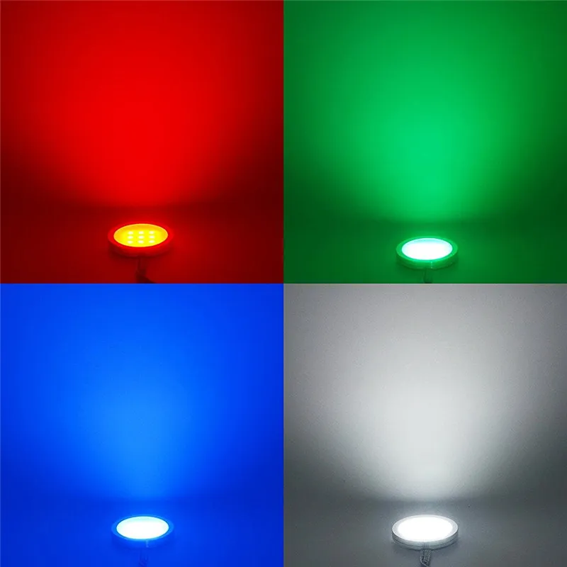 Lâmpadas de Iluminação Mudança de Cor Holofotes para Casa Led sob Gabinete Alta Qualidade Decorativa Downlight Dimmable Rgb Cozinha Sala 6 6 de cor holofotes para casa cozinha sala
