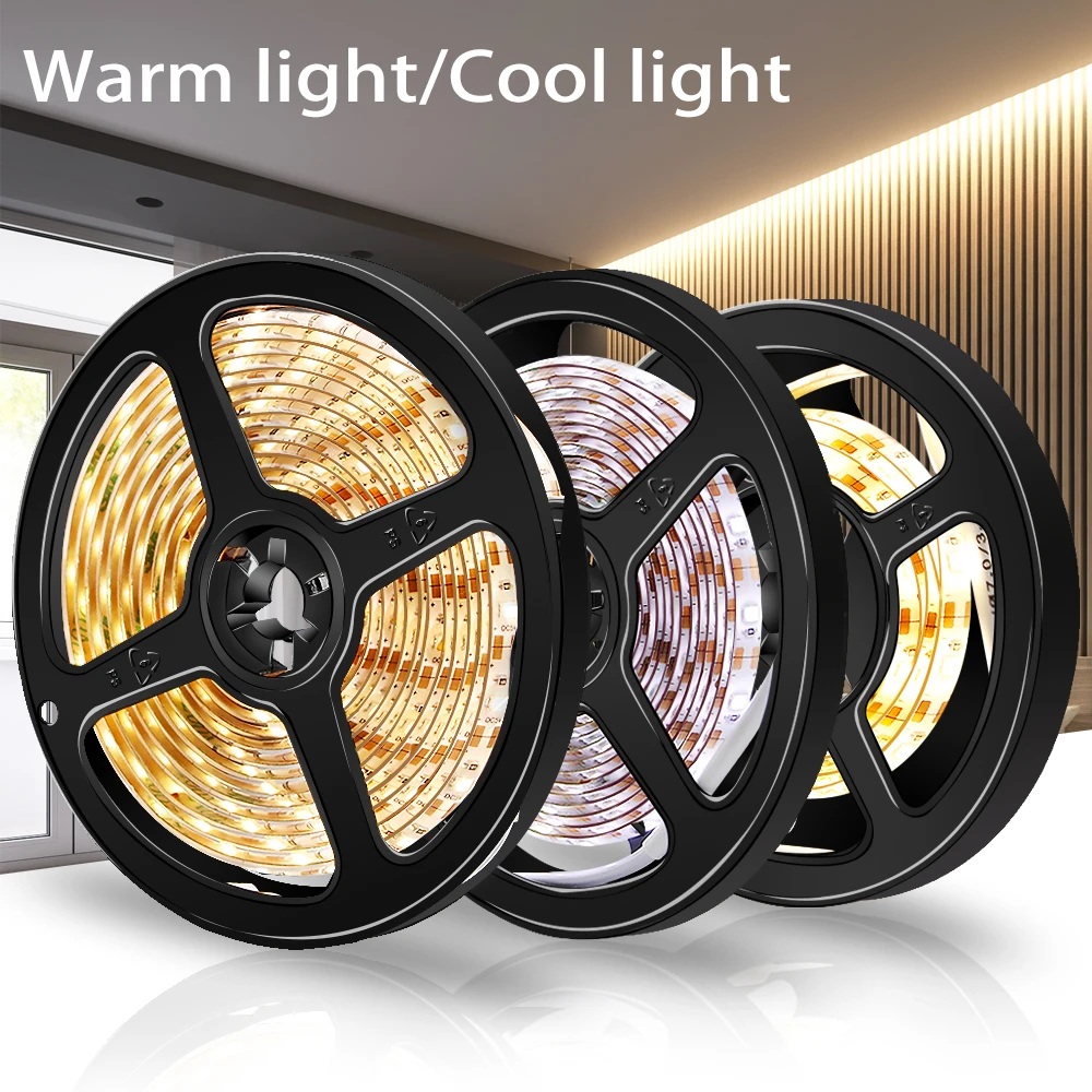 

2835SMD Led Strip Light Motion Sensor Led Lamp Waterproof 5V Led Diode Tape Closet Cabinet Light Dimmable TV Background Lighting
