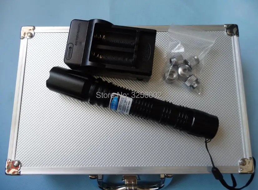 

Military 450nm 100W 100000m Blue Laser Pointer Flashlight burning torch candle lit cigarette wicked wholesale LAZER Hunting