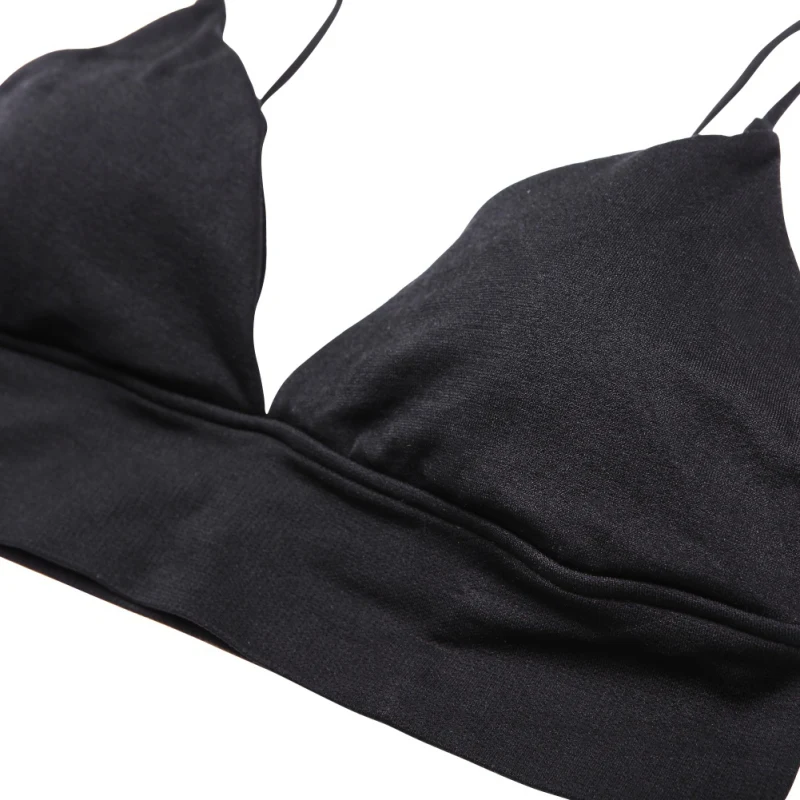 Women Push Up Bra Ladies Fitness Soft Stretchy Padded Straps Workout Bras Tops