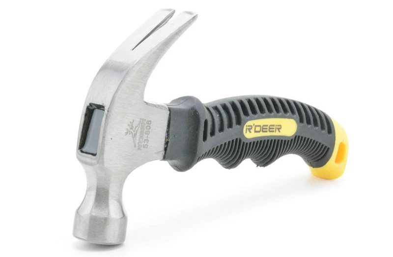 RDEER мини безопасные вставки для пальцев ног молоток с резиновой ручкой для деревообработки инструменты для Ударника