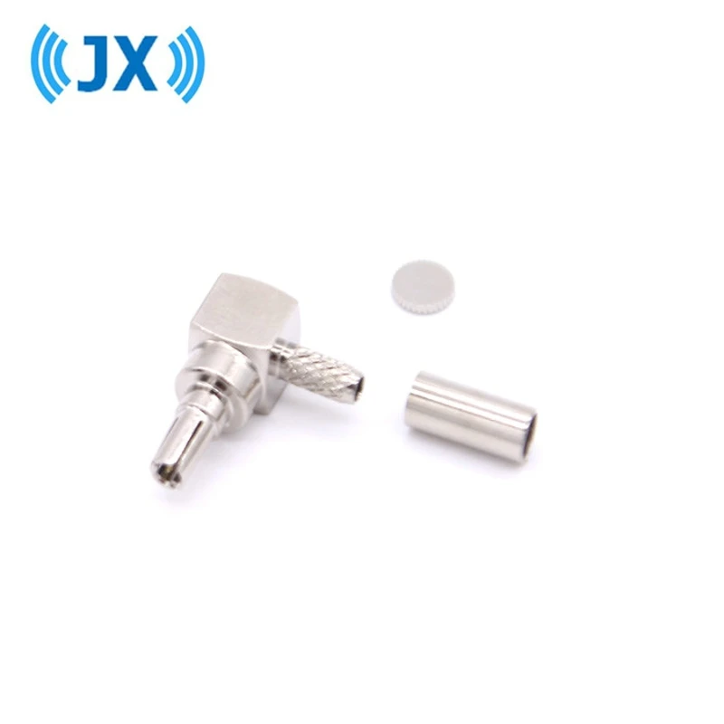 

JX RUS Stock 100pcs CRC9 connector CRC9 Male Right Angle Crimp For RG174 RG316 LMR100 Coaxial cable for Huawei 3G/4G USB Modem