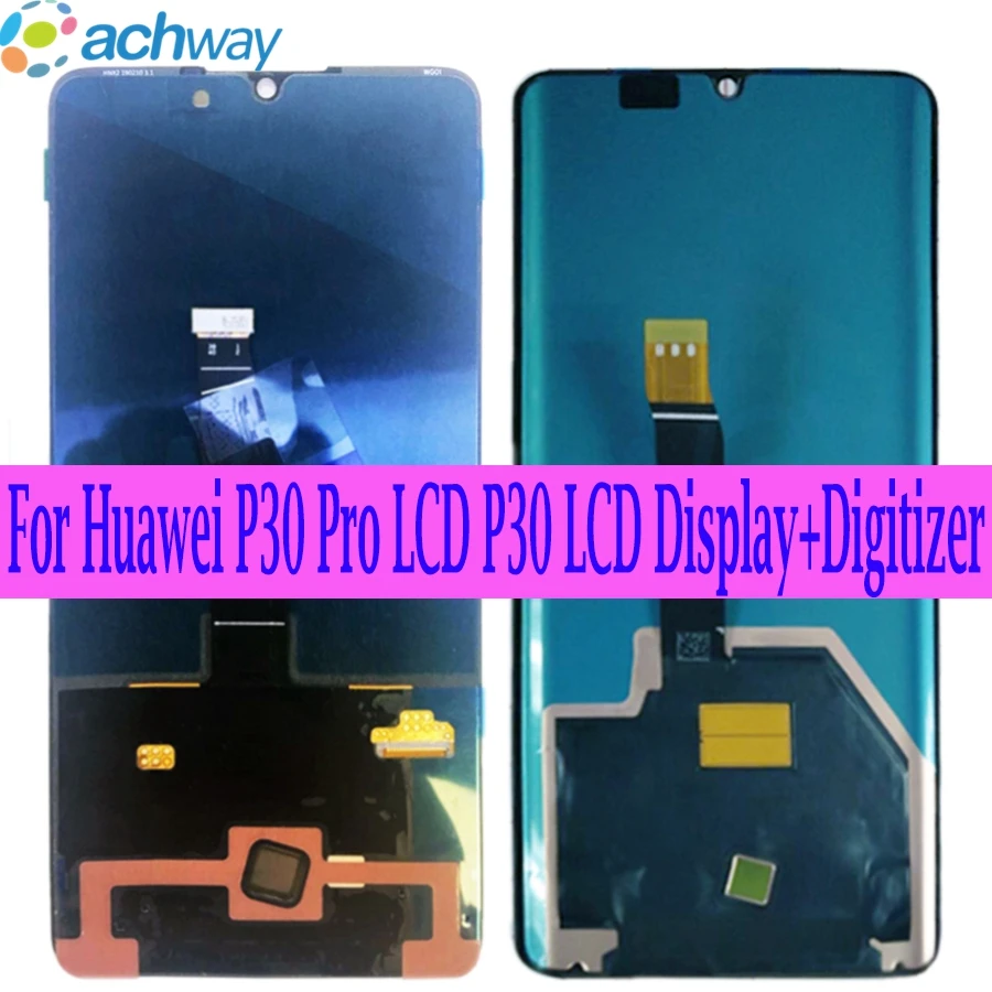 

ORIGINAL LCD Huawei P30 Pro Display Touch Screen Digitizer ELE L09 L29 For Huawei P30 Display VOG L04 L09 L29 Screen Replacement