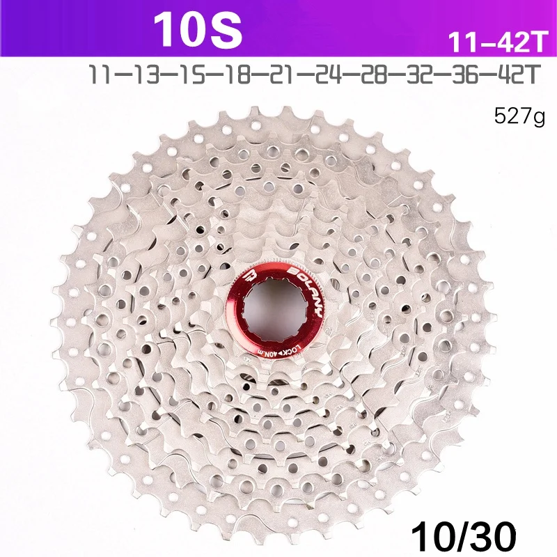 Велосипедный маховик BOLANY 10 скоростей 11 40 42 46 50T кассета 20 30S для M6000 M610 7075 из