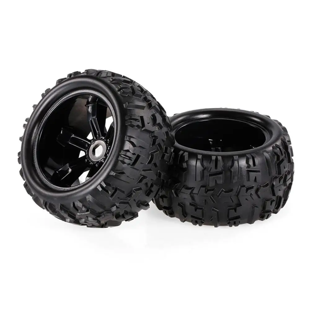 

2Pcs 3.6inch 150mm Monster Truck Wheel Rim Tire for 1/8 Traxxas RC Racing Car