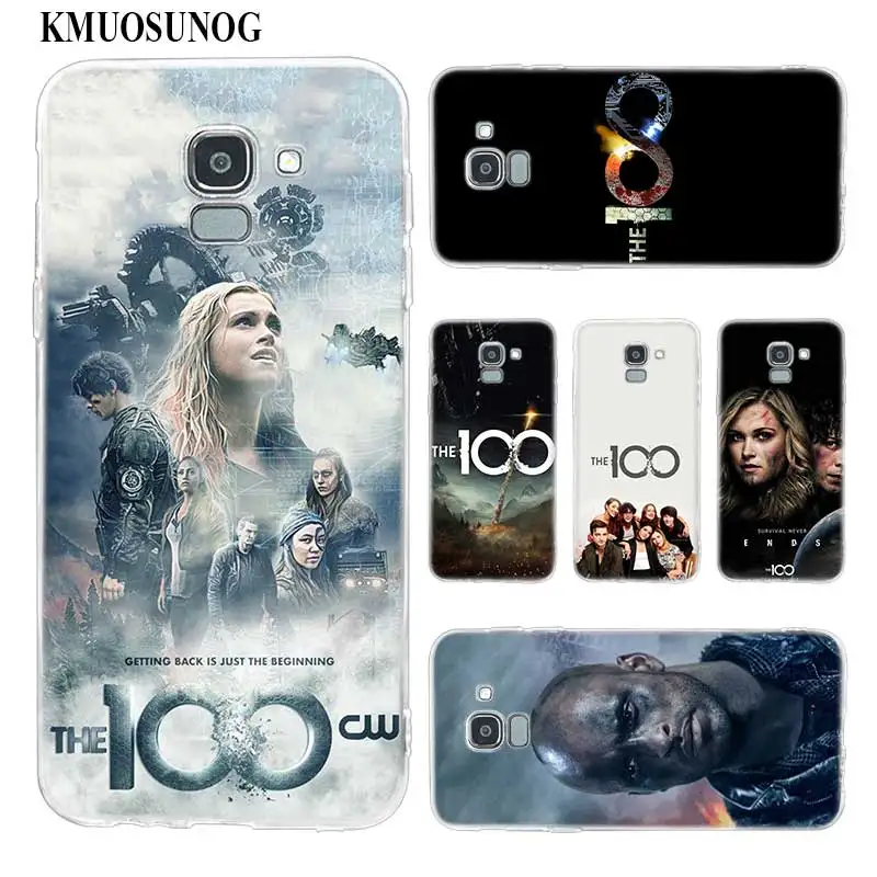 

Transparent Soft Silicone Phone Case TV Show The 100 Hundred for Samsung Galaxy j8 j7 j6 j5 j4 j3 Plus 2018 2017 Prime 2016