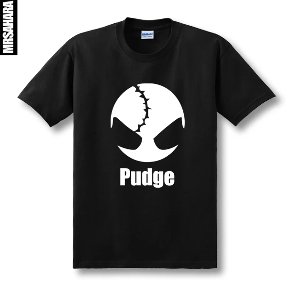  2016 new Mens Pudge DotA 2 Man's T-shirt game shirt free shipping