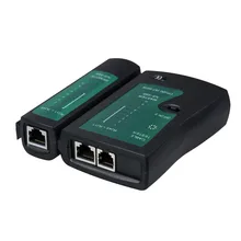 Новая сетевой тестер кабеля Lan Cat 5/Cat 5e/Cat 6/UTP кабели с RJ-11 и RJ-45 сетевой тестер кабеля Lan Cat 5