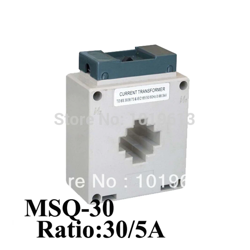 

MSQ-30 30/5A CLASS:1.0 1.5VA ac current transformer low voltage current transformer high accuracy