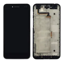 For Asus PadFone S PF500KL PF-500KL PF500 Full Lcd Display Touch Screen Digitizer Assembly with Frame Black