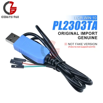 

Original 1M PL2303TA USB to TTL Serial Cable Download Debug Console Converter Cable Compatible with Win7 8 10 Replace PL2303HX