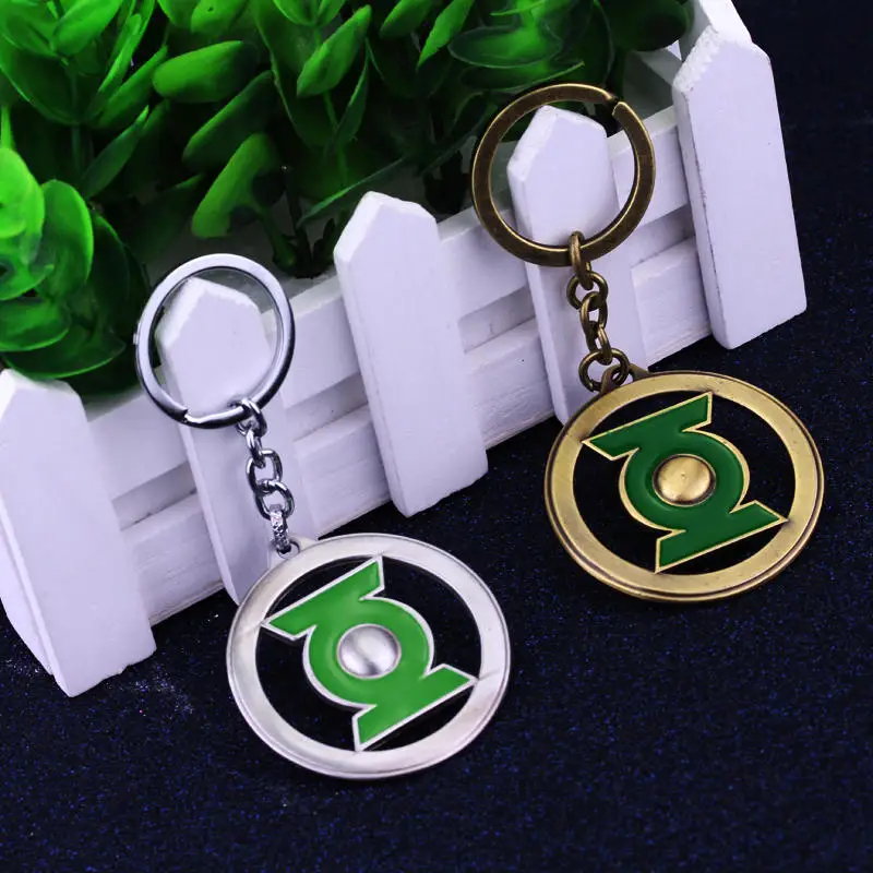 Buy 2018 Green Lantern keychain 4.7 cm alloy Logo