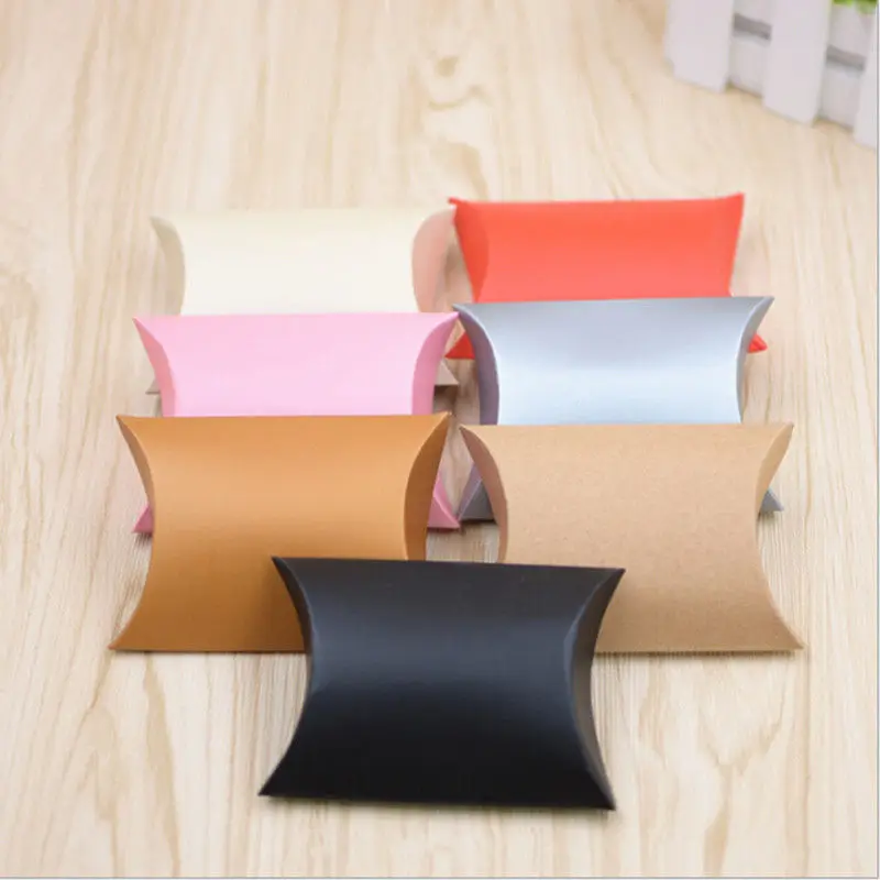 

10pcs/set Colorful Kraft Paper Candy Box Gift Bag Wedding Gift Baby Shower Favors Birthday Party Christmas Supplies