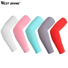 WEST BIKING для мужчин женщин горный велосипед митенки циклов нарукавники УФ защита рукава