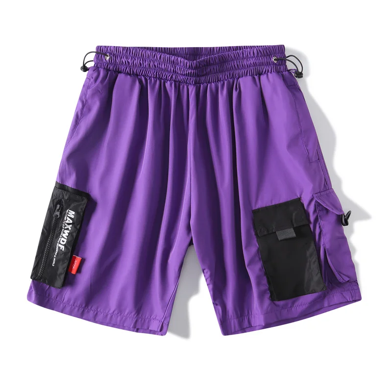 Летние уличные стиль сафари карго мужские шорты