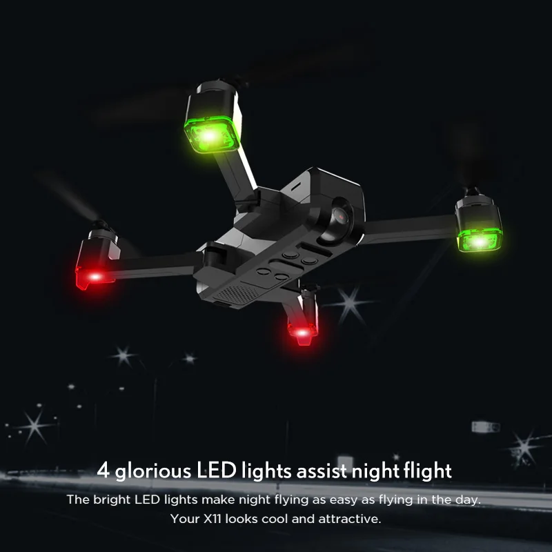 

X11 5G WIFI FPV With 2K Camera GPS 20mins Flight Time Foldable Remote Control RC Drone Quadcopter RTF VS DJI Mavic 2 PRO AIR