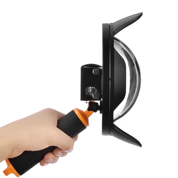 

Sunshade 6 inch Dome Port Diving Dome For GoPro Hero 3+/4 With Waterproof Case Float Bobber Gopro Hero 4 Accessories