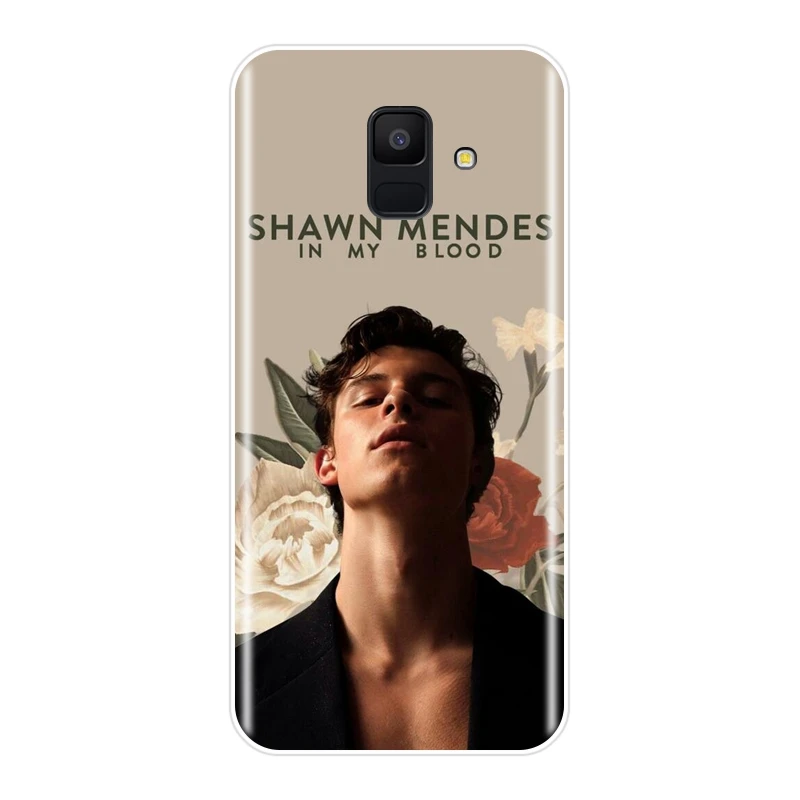 Силиконовый чехол Shawn Mendes Singer для Samsung Galaxy A3 A5 A7 2016 2017 2018 A6 A8 Plus 2018|Бамперы| |