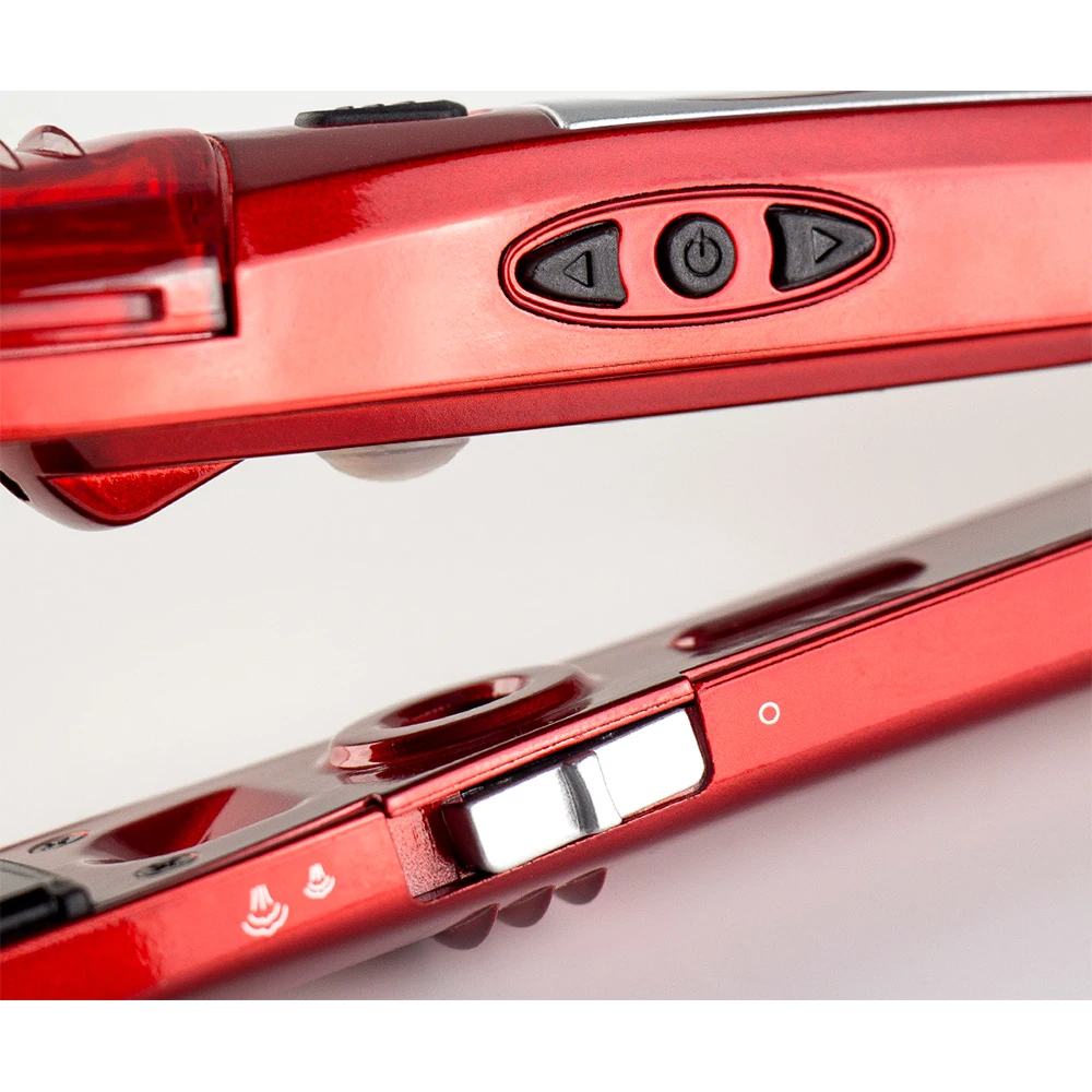 Электрощипцы Galaxy GL 4509 (Мощность 65 Вт, 5 температурных режимов - 120°С, 140°С, 160°С, 180°С, 200°С,  функция выпрямления волос с помощью пара, выдвижная расческа для волос, керамическое покрытие пластин, шнур вращения на 360°)