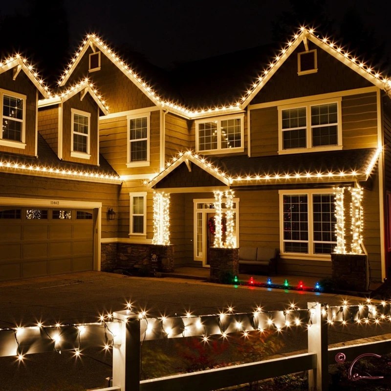 Led String lights Garland 10M 100LEDS Waterproof Street Festoon Christmas Decoration Lights Outdoor New Year Led Tree Garlan Led String lights Garland 10M 100LEDS Waterproof Street Festoon Christmas Decoration Lights Outdoor New Year Led Tree Garlan