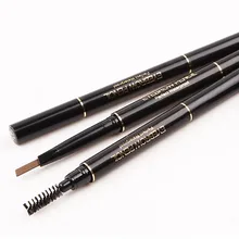 Косметический для бровей карандаш с щеткой Водонепроницаемый стойкий натуральный цвет двойной головкой S8