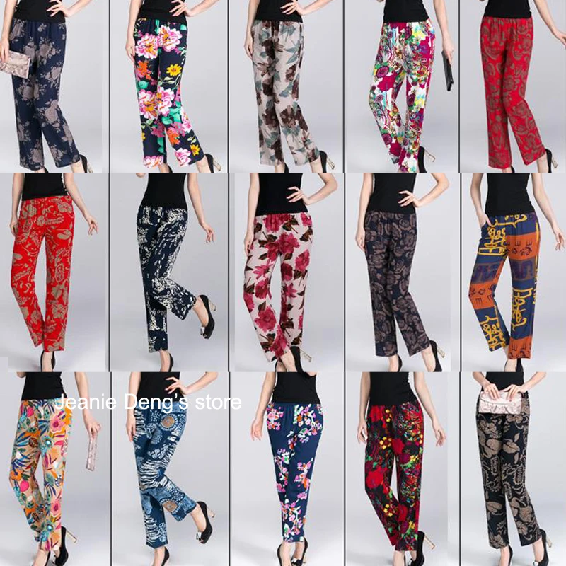 summer trousers floral