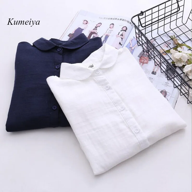 

New Style Women Shirts Autumn White Blouses Casual Ladies Tops Female Blusas Fashion Camisa Cotton Spring Clothes
