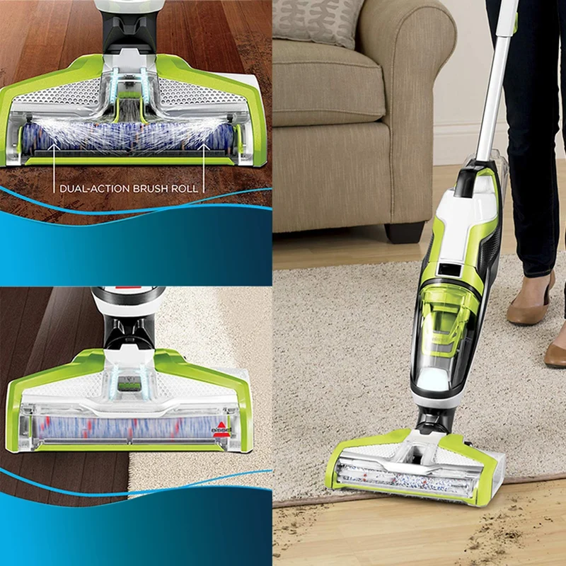 Горячий TOD-подходит для bissell Crosswave 1785/2306 Series-3 пакет мульти-поверхность 1868 круглая щетка и 2 упаковки 1866 вакуумный фильтр
