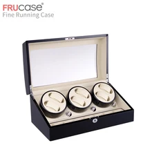 FRUCASE устройство для намотки часов для автоматических часов новая версия 6+ 7 деревянных часов аксессуары коробка часы для хранения Роскошные