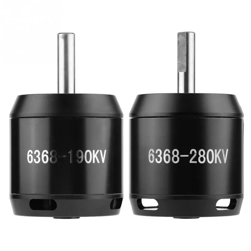 

22-48V Brushless Motor Sensorless 6368-190KV 6368-280KV Motor 6-12S for Electric Balancing Scooter High Quality